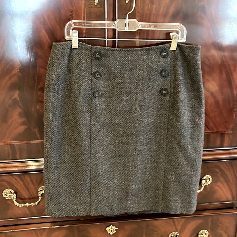 Halogen tweed skirt